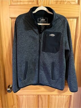 AFTCO Men’s Dark Gray Full-Zip Performance Jacket